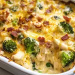 Chicken Bacon Ranch Casserole (Fast & Easy)
