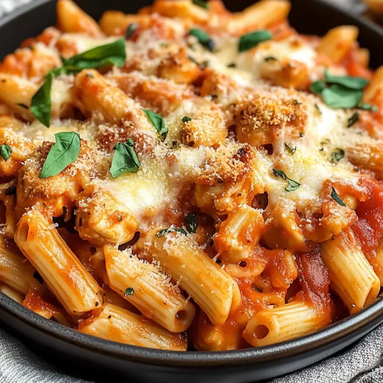 Chicken Parmesan Pasta
