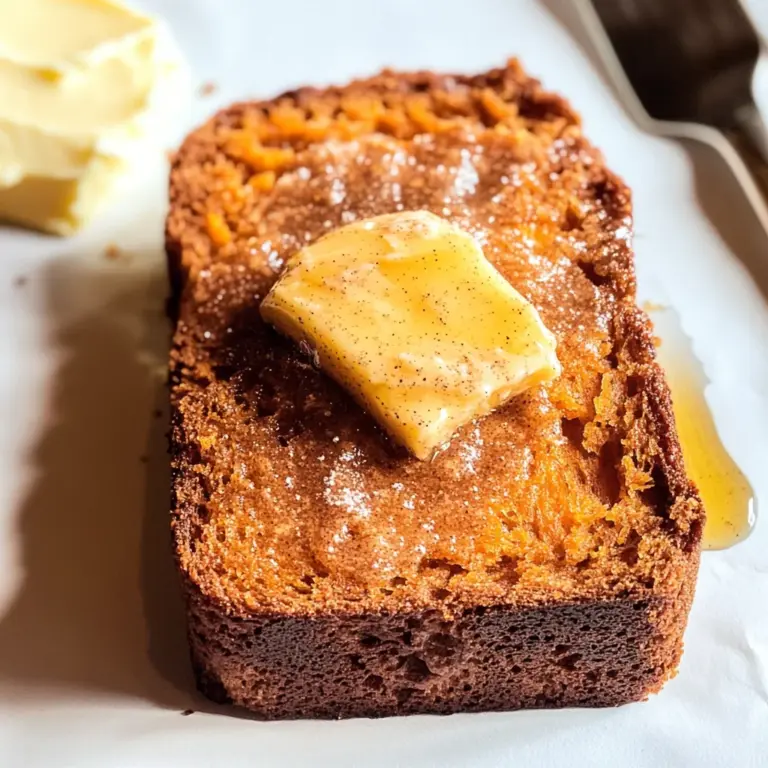 Cinnamon Sweet Potato Bread