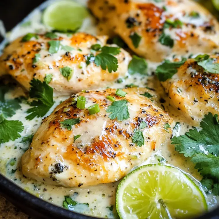 Creamy Coconut Lime Chicken