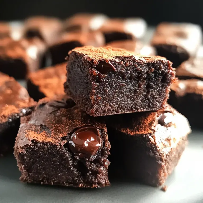 Date Brownies (No Flour!)