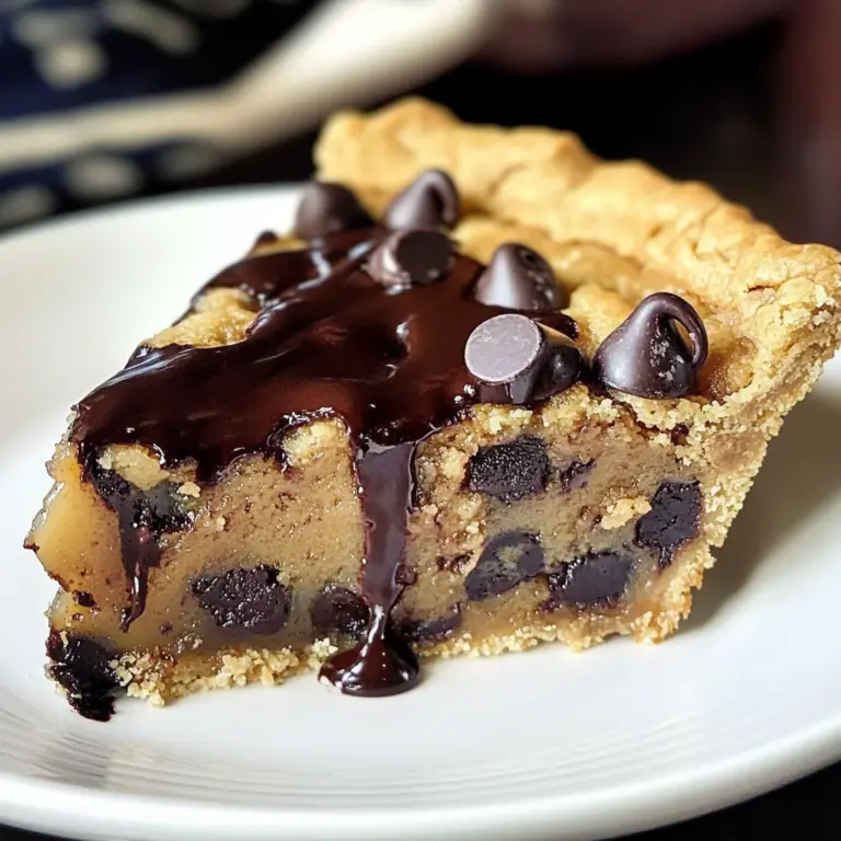 Deep Dish Cookie Pie