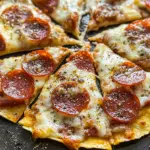 Easy 5 Minute Air Fryer Tortilla Pizza