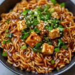 Easy Saucy Ramen Noodles