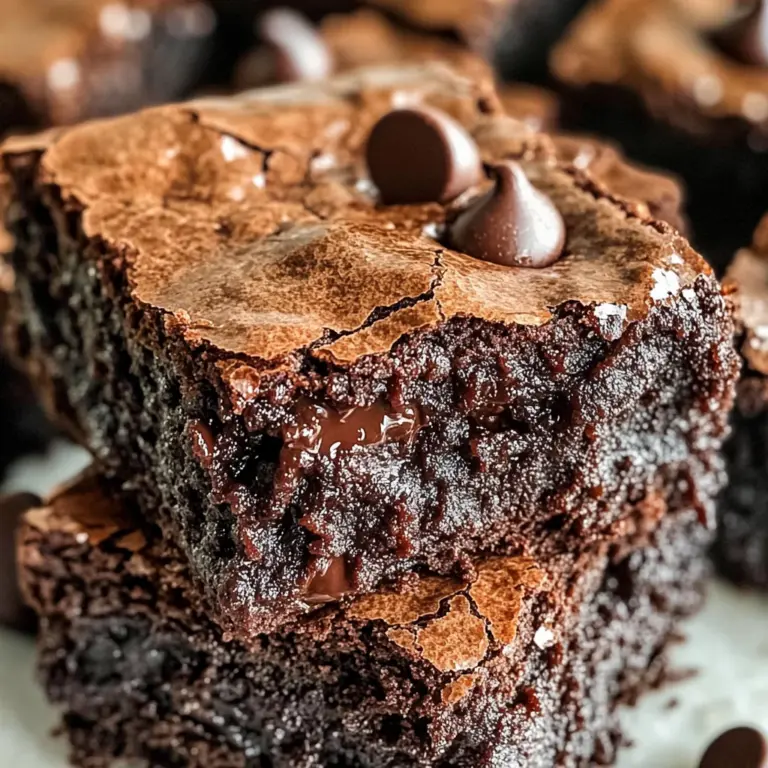 Easy Zero Sugar Brownies with Greek Yogurt