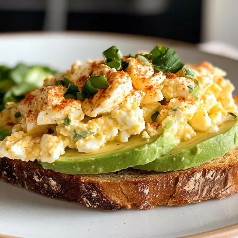 Egg Salad with Cottage Cheese - no mayo!