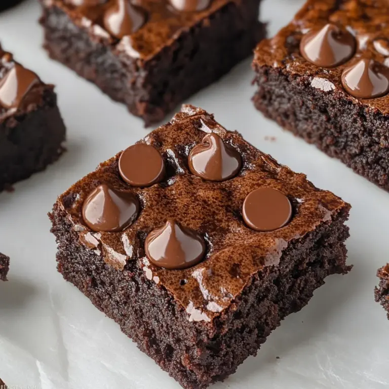 Flourless Greek Yogurt Brownies