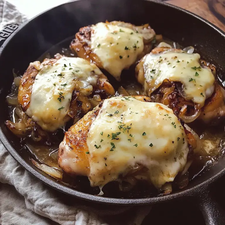French Onion Chicken Recipe