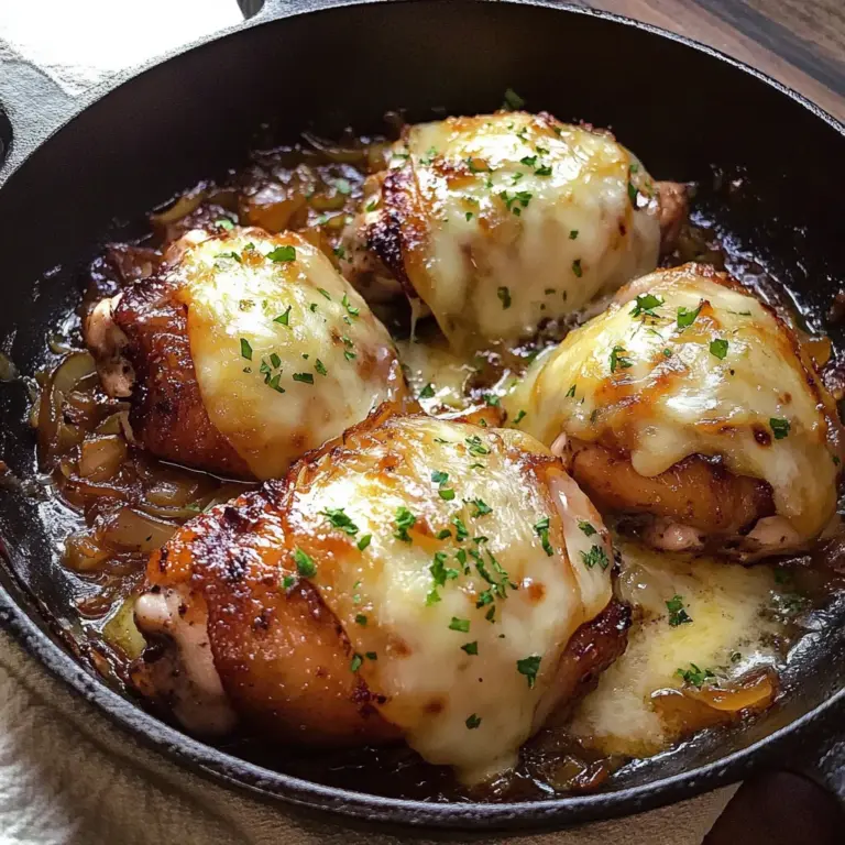 French Onion Chicken Recipe
