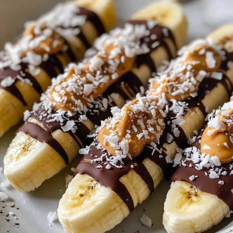 Frozen Banana Snacks