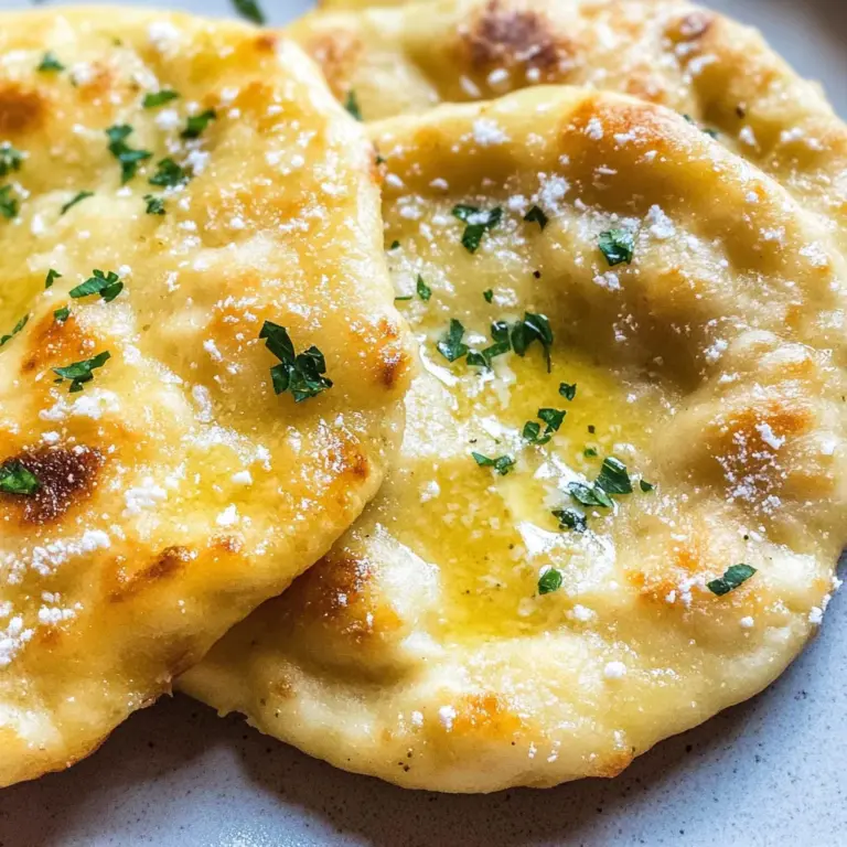 Garlic Keto Naan Bread Recipe