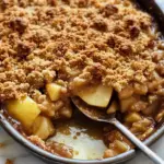 Gluten-Free Apple Crisp {Dairy-Free & Vegan Option}