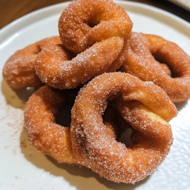Gluten Free Cinnamon Twist Doughnuts