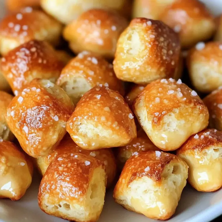 Gluten Free Soft Pretzel Bites
