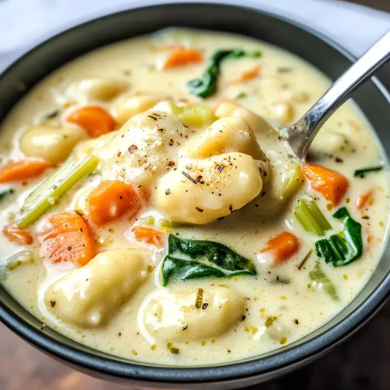 Gnocchi Soup