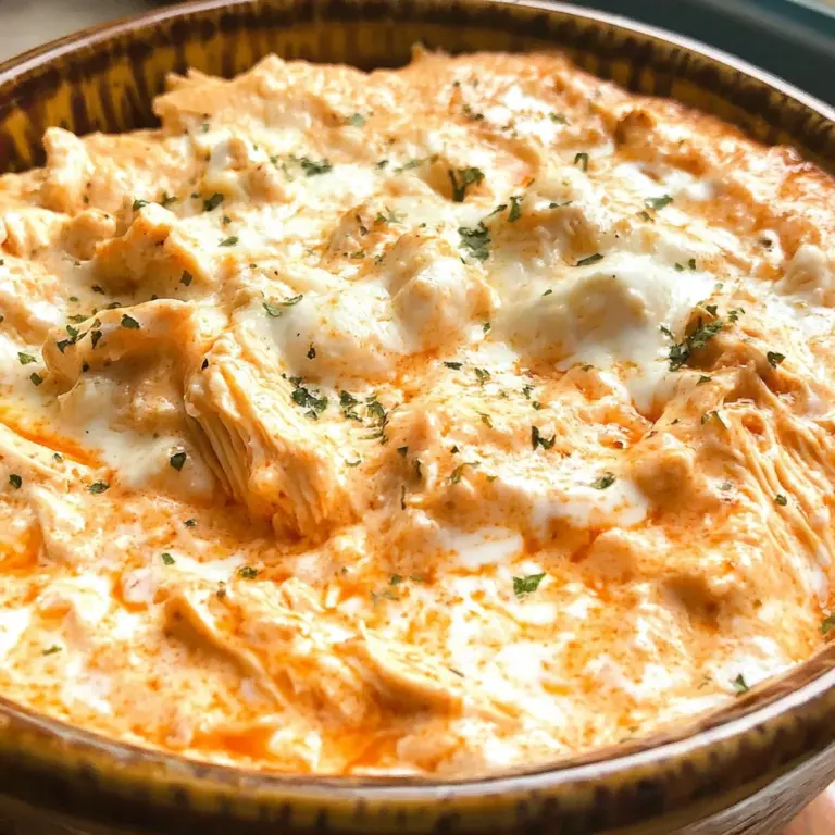 Greek Yogurt Buffalo Chicken Dip without Cream Cheese