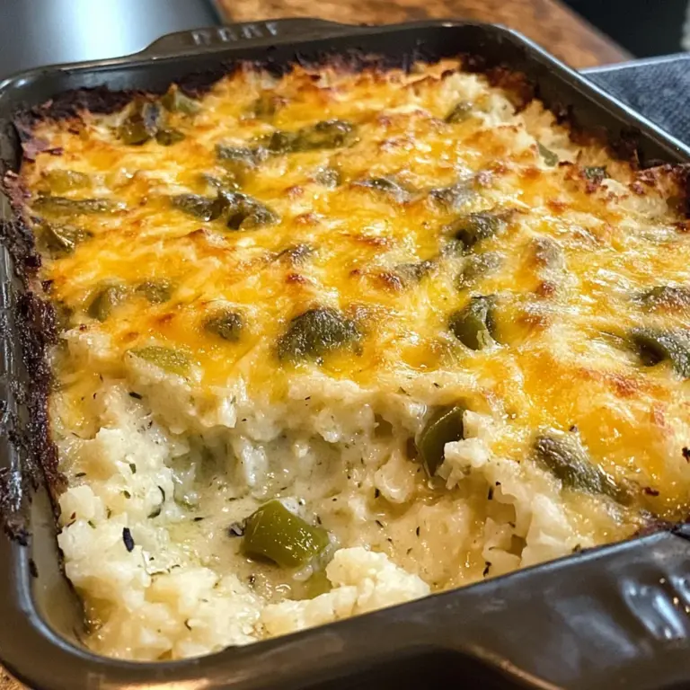 Green Chile Cauliflower Casserole