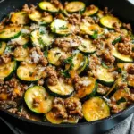 Ground Turkey and Zucchini Skillet