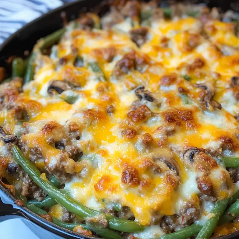 Hamburger Green Bean Casserole