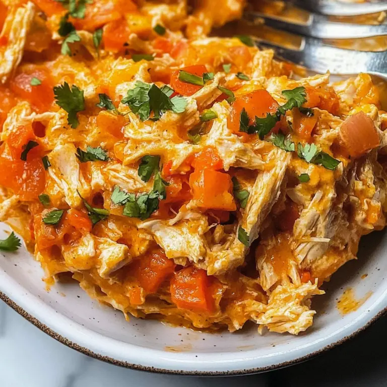 Healthy Buffalo Chicken Casserole