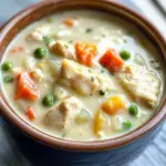 Healthy Chicken Pot Pie Soup Recipe