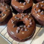 Healthy Chocolate Protein Donuts (Gluten Free, Paleo)