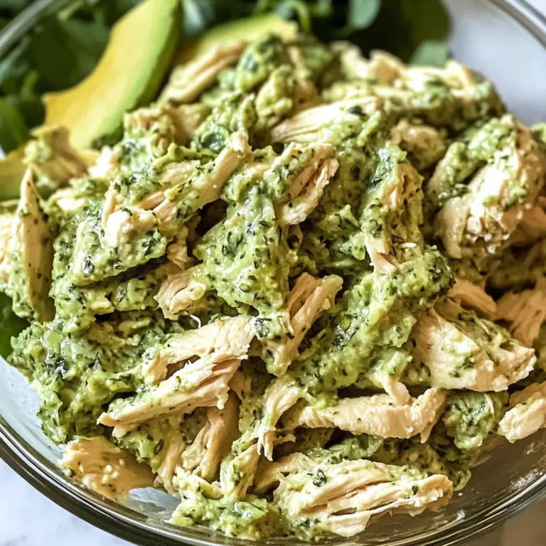 Healthy Green Goddess Chicken Salad (High-Protein)