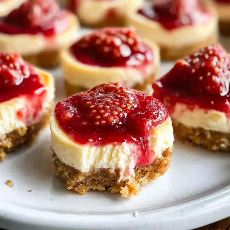 High Protein Healthy Strawberry Cheesecake Bites