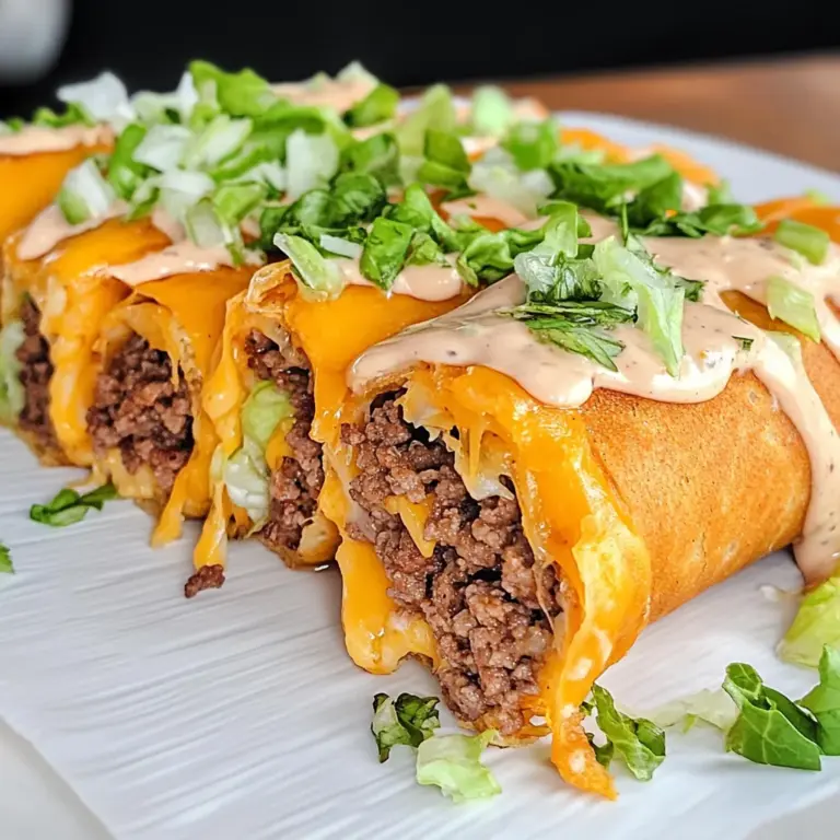 Keto Big Mac Roll-Ups