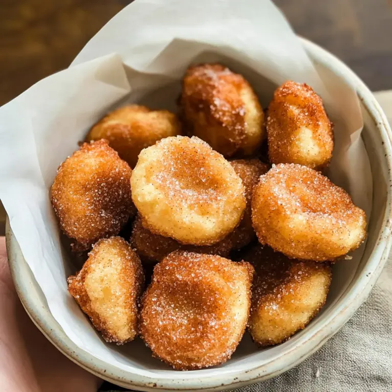 Keto Churros Minis