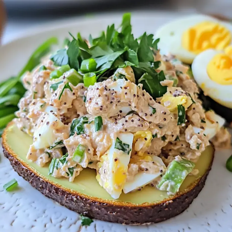 Keto Everything But the Bagel Tuna Egg Salad