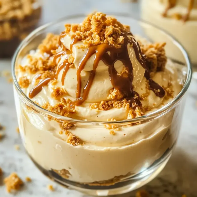 Keto Peanut Butter Mousse