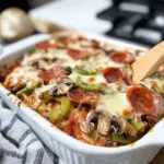 Keto Pizza Casserole Recipe