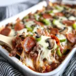 Keto Pizza Casserole Recipe