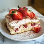 Keto Strawberry Tiramisu