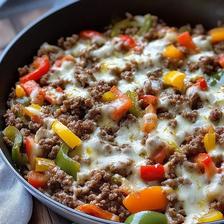 Keto Stuffed Pepper Skillet