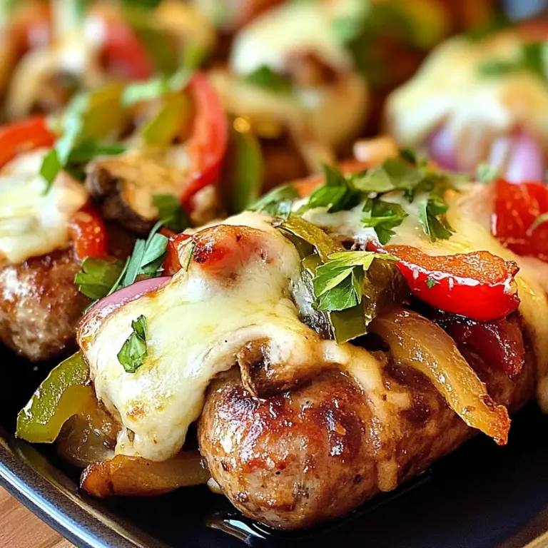 Loaded Italian Sausages