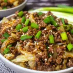 Low-Carb Mongolian Ground Beef and Cabbage: 20-Minute Meal