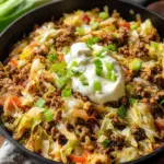 Low Carb Cabbage Taco Skillet (Keto-Friendly)