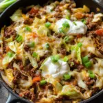 Low Carb Cabbage Taco Skillet (Keto-Friendly)