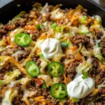 Low Carb Cabbage Taco Skillet (Keto-Friendly)
