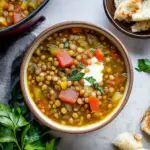 Mediterranean Lentil Soup