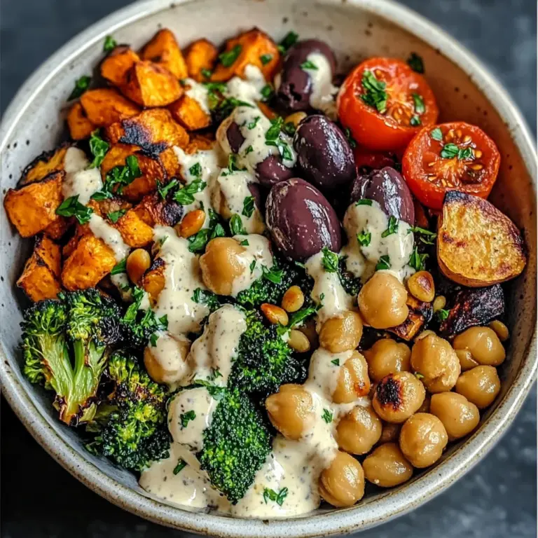 Mediterranean Veggie Bowls