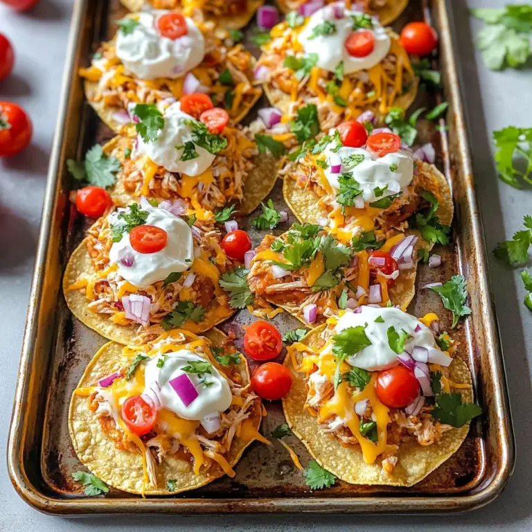 Mini Sheet Pan Tostadas