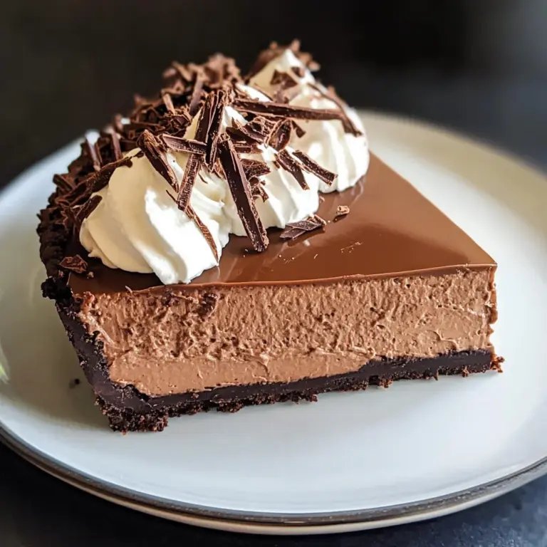 No Bake Keto Chocolate Cheesecake