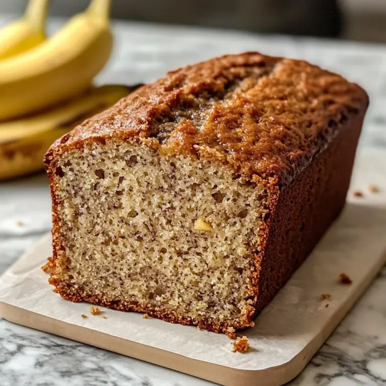 No Sugar Added Banana Bread
