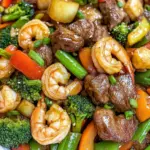 STEAK AND SHRIMP STIR FRY