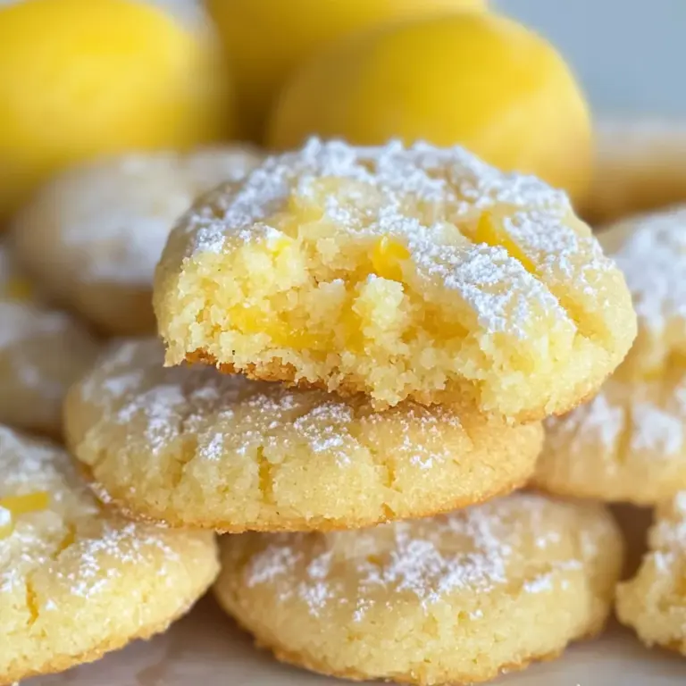 Sugar Free Lemon Cookie Recipe