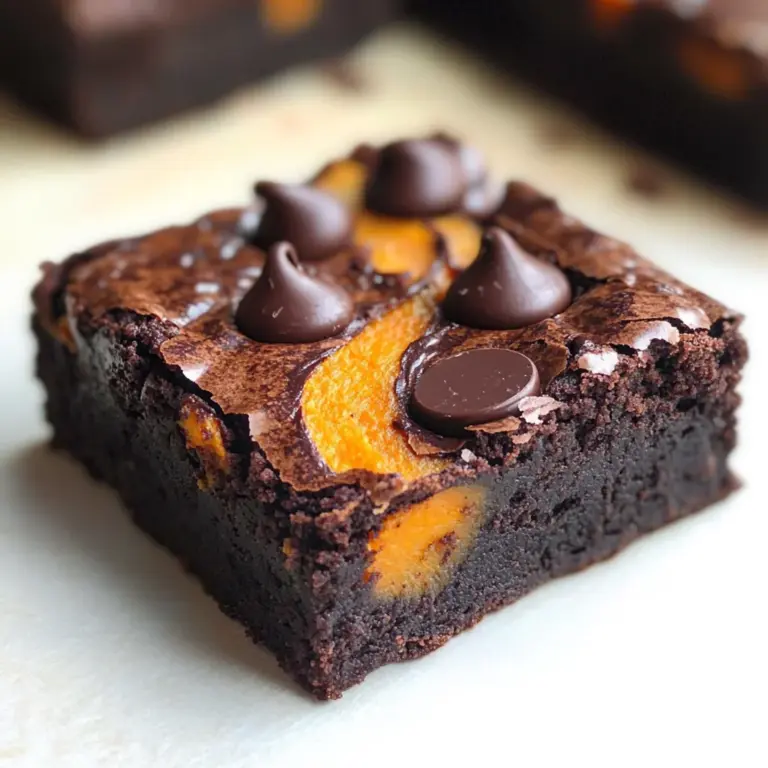 Sweet Potato Brownies