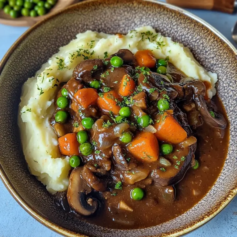 Vegan Mushroom Bourguignon